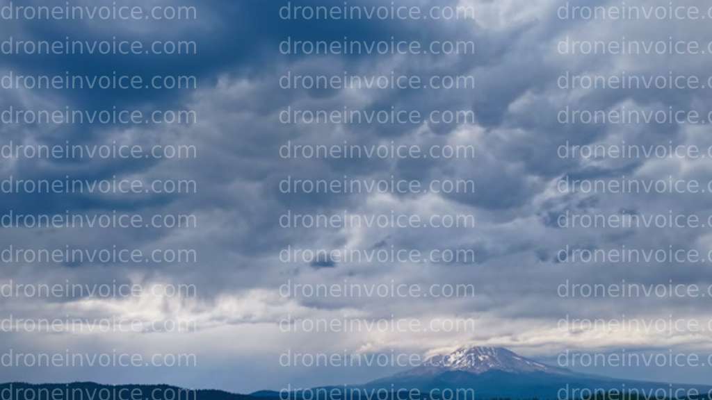 Cover for Summer storm clouds rolling over Mt Shasta