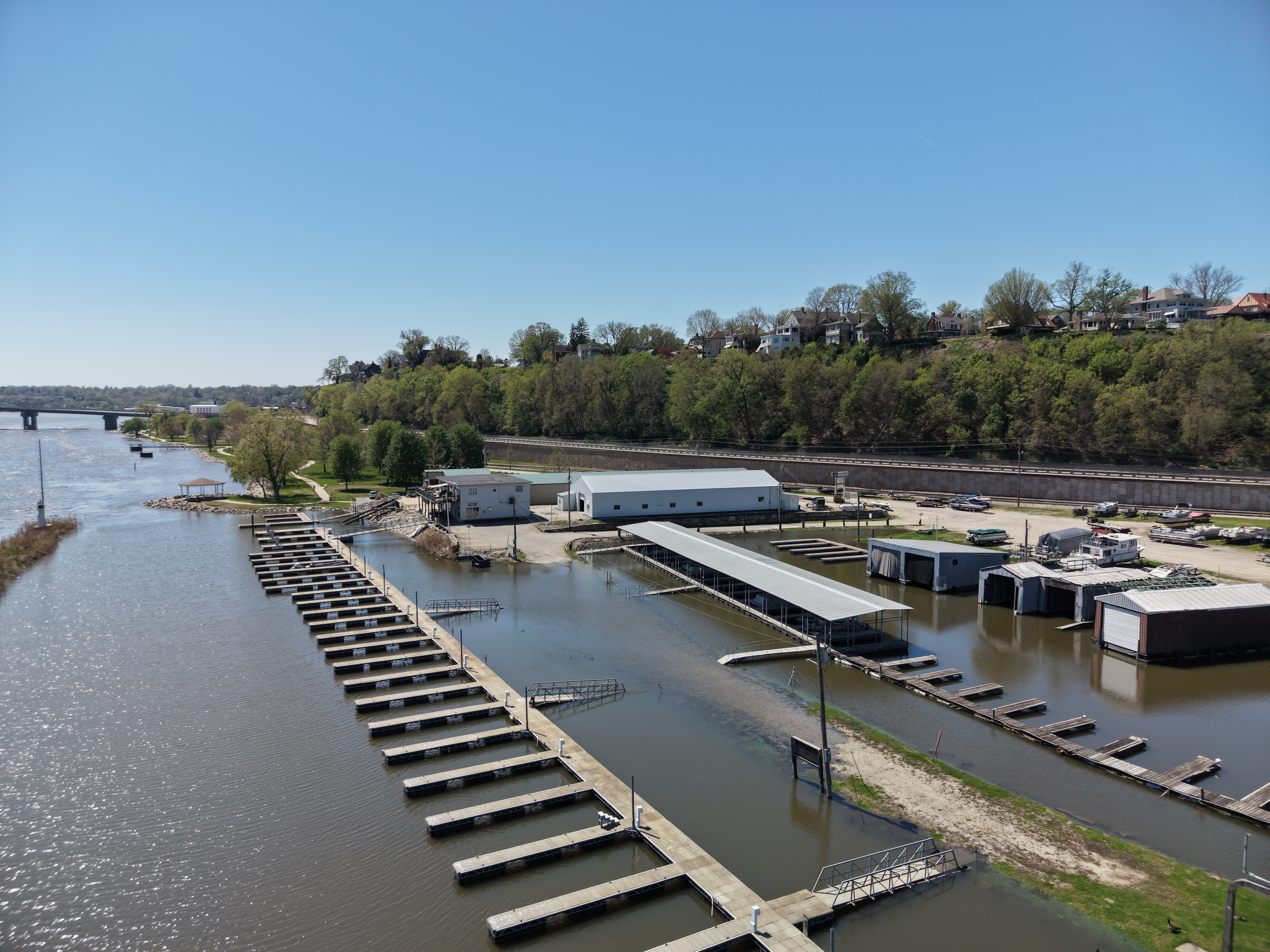 Cover for Bluff Harbor Marina Flooding
