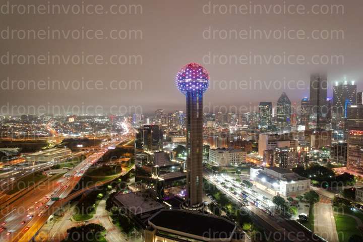 Cover for Foggy Night In Downtown Dallas