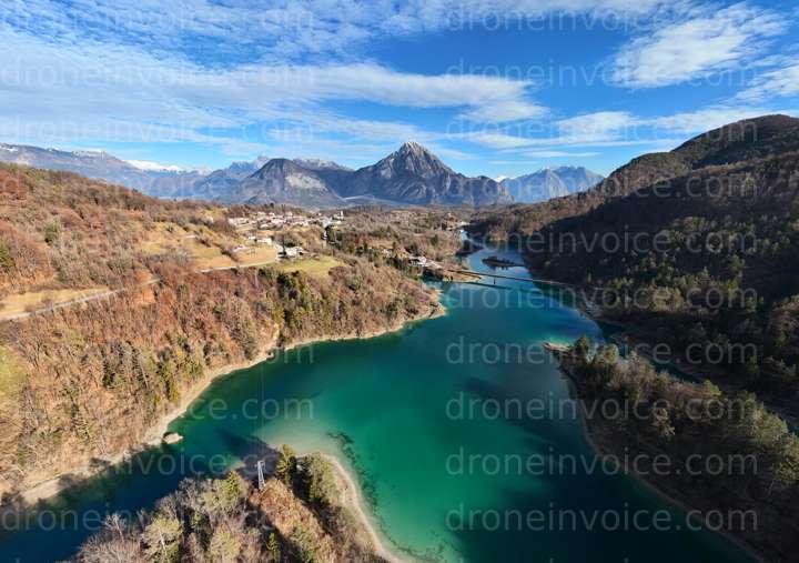 Cover for A Stunning Beauty. Lake Verzegnis, Province of Udine, Italy