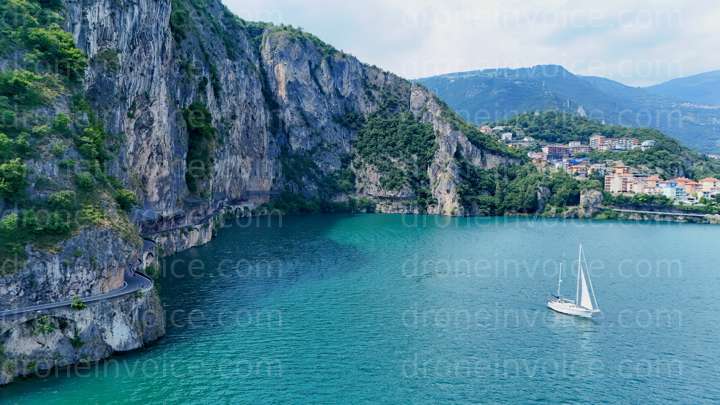 Cover for The place of the Old Guard 2 movie car chase, Cliff of Castro, Lake D'Iseo, Italy