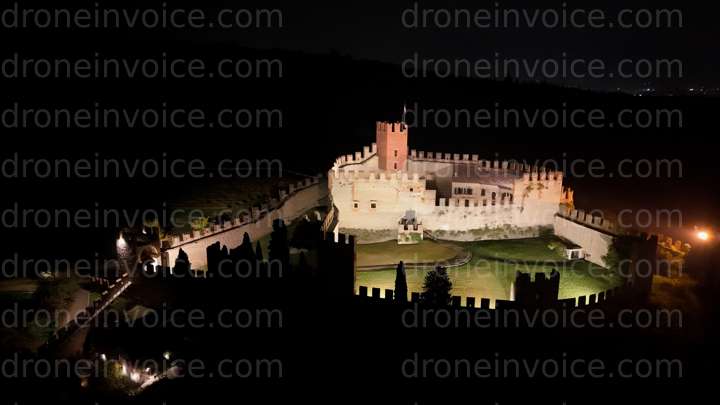 Cover for Soave Castle by Night, Soave, Italy