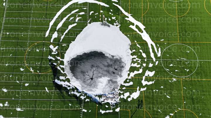 Cover for Winter Sinkhole Alton, IL