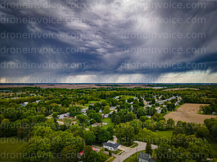 Cover for Midwest stormy summer weather stock images