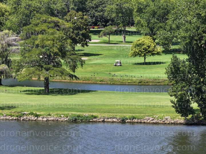 Cover for Golf Cart on Course by the Kankakee River