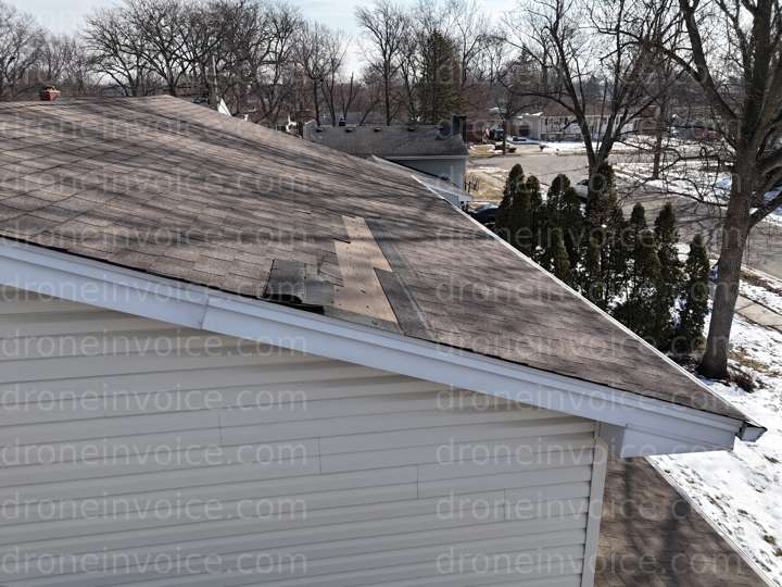 Cover for Damaged Roof