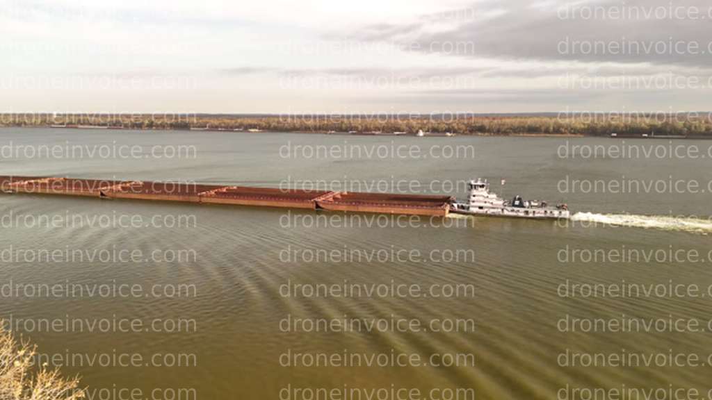 Cover for Ohio River Barge