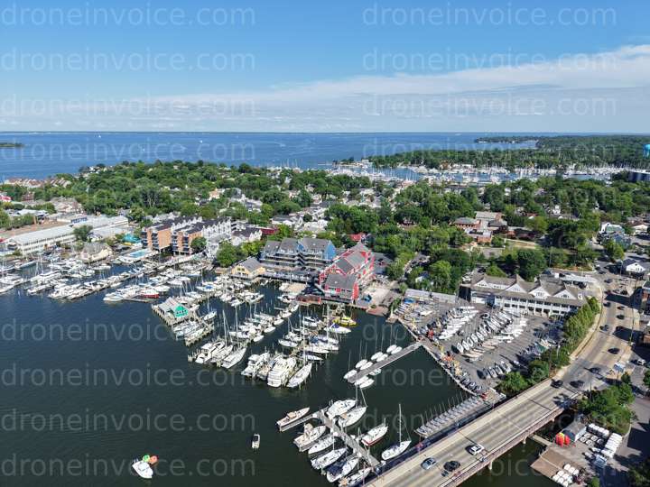 Cover for Marinas in Annapolis from Spa Creek
