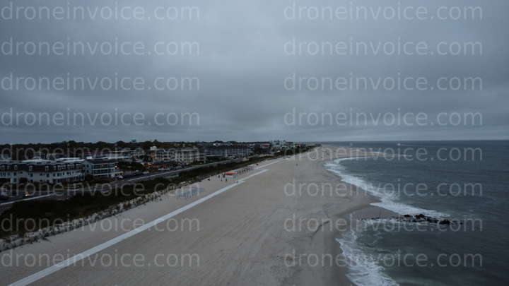 Cover for North view of Cape May beach