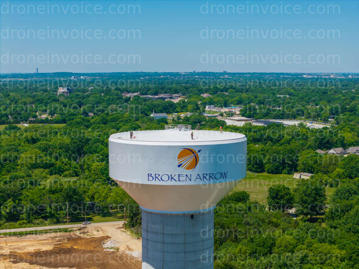 Cover for Broken Arrow NSU - Water Tower Construction