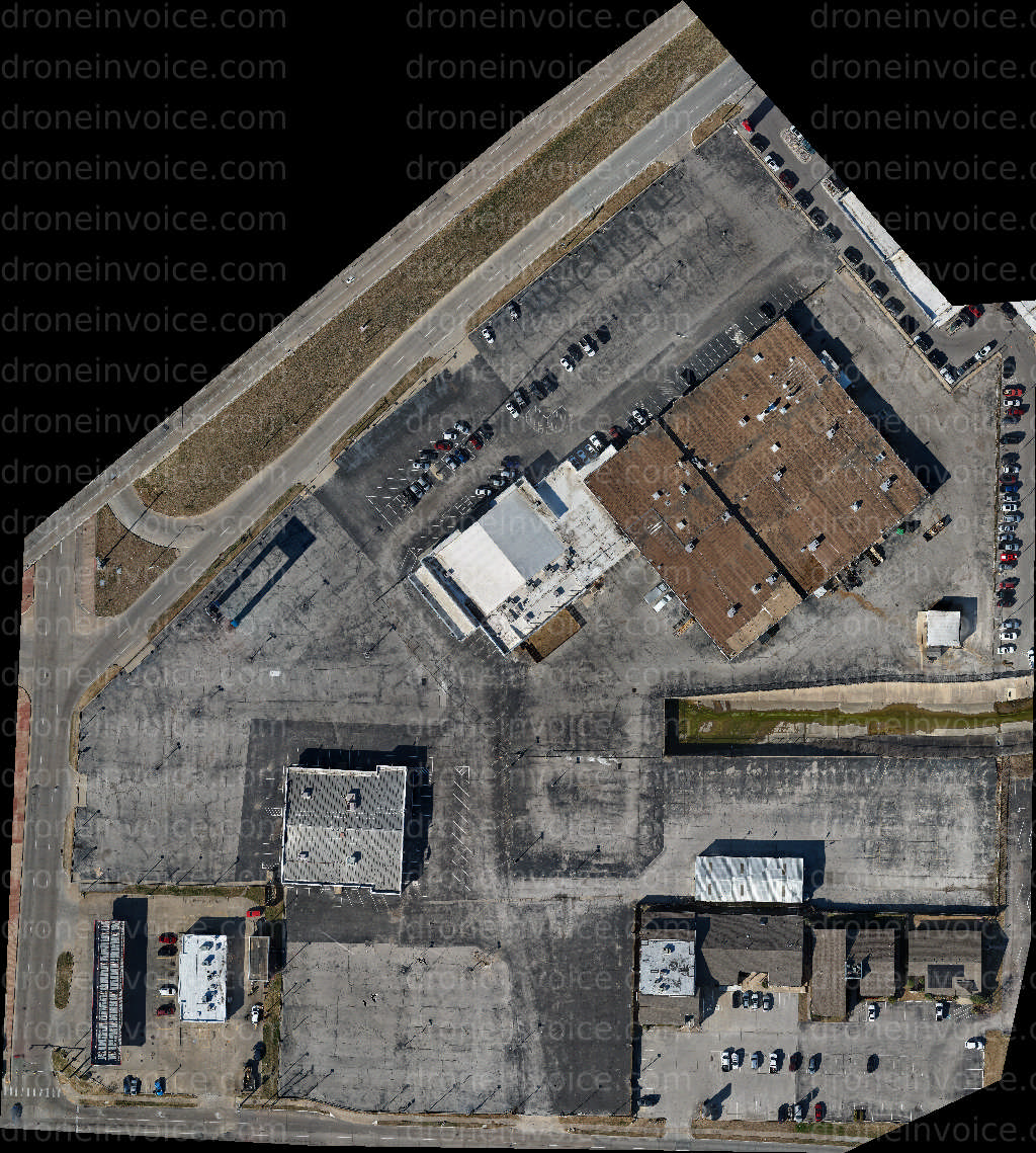 Cover for Car Dealership Orthomosaic Photo