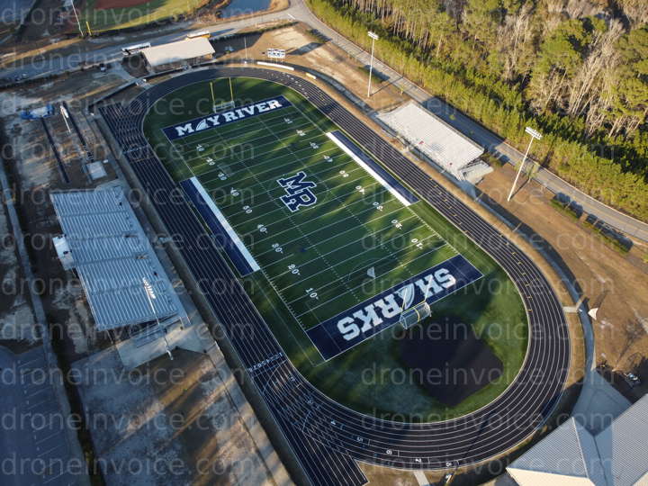 Cover for May River High School Aerial Stadium & Campus Photos