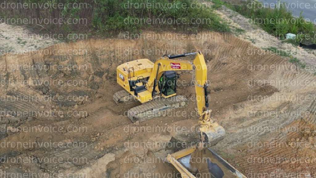 Cover for Excavator working