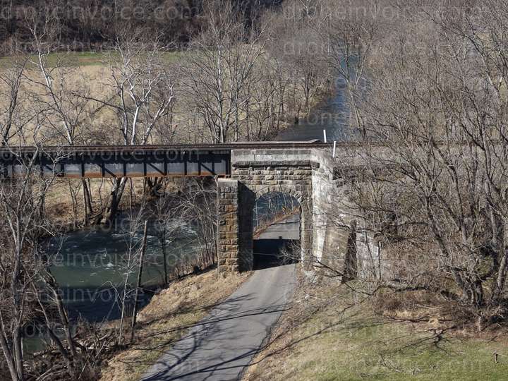 Cover for Old one lane train underpass