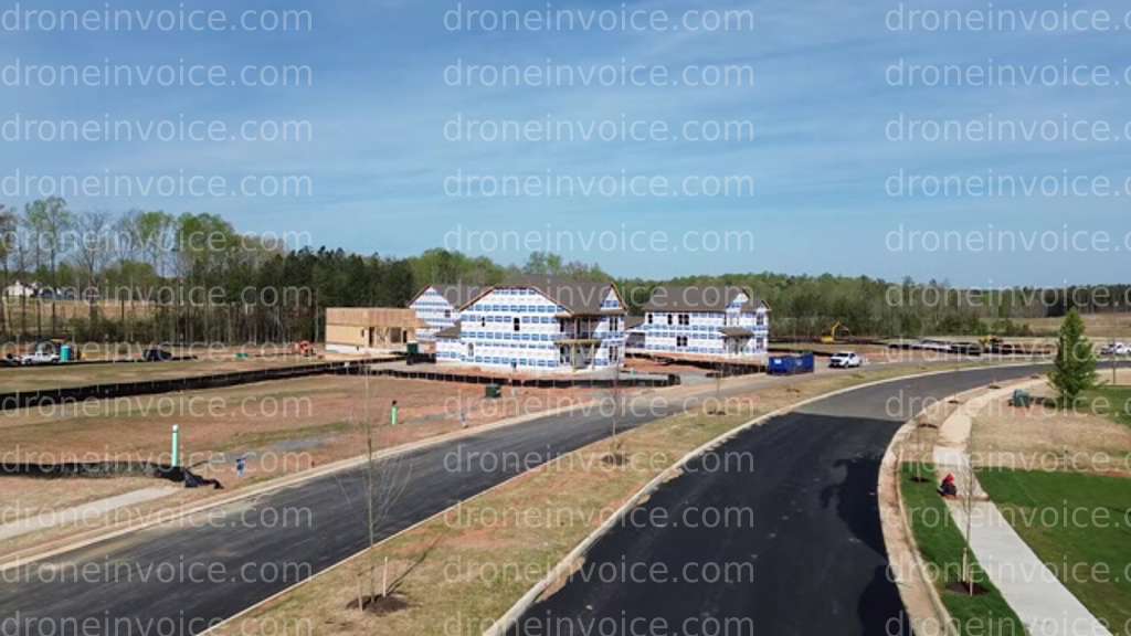 Cover for Overhead map and video of new homesbeing built in Ladysmith Village